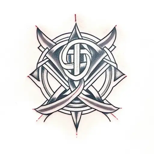 Trinity Knot Christian Cross