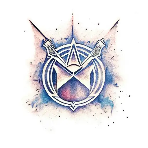 Assassins Creed Logo With Water