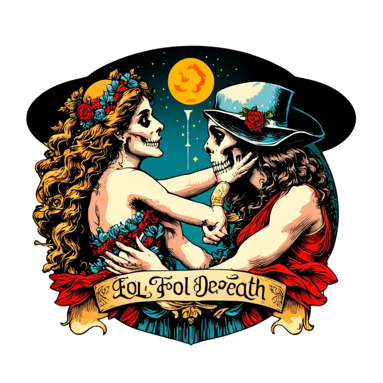 Tarot Fool Lovers And Death