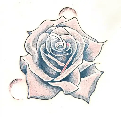 Rose Bed With A Semi Colon Hidden In It