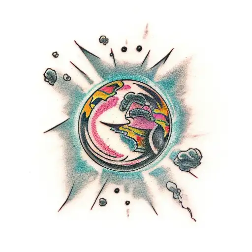 Rotten Earth Planet Burn