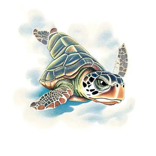 Turtle With Mom And David And A Dutch Wooden Shoe With Dad