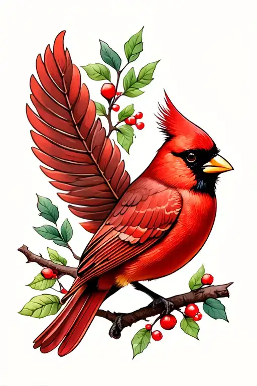 Cardinal Bird