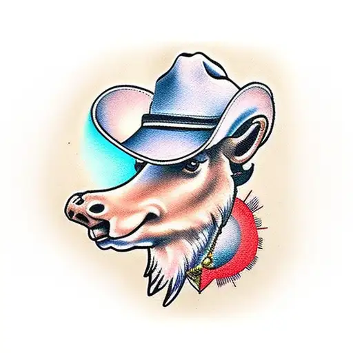 Cowboy Hat And Bullgate