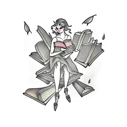 Fairy With Books
