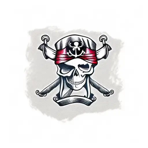 Skeleton With Pirate Hat