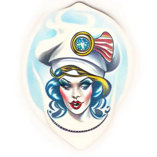 A Powerful Woman In A Gaming Card