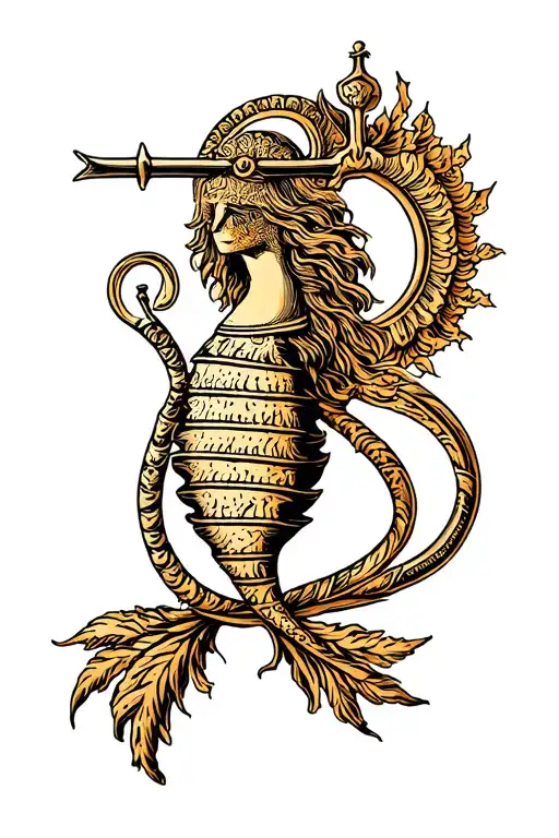 Simple Aquarius Zodiac Sign