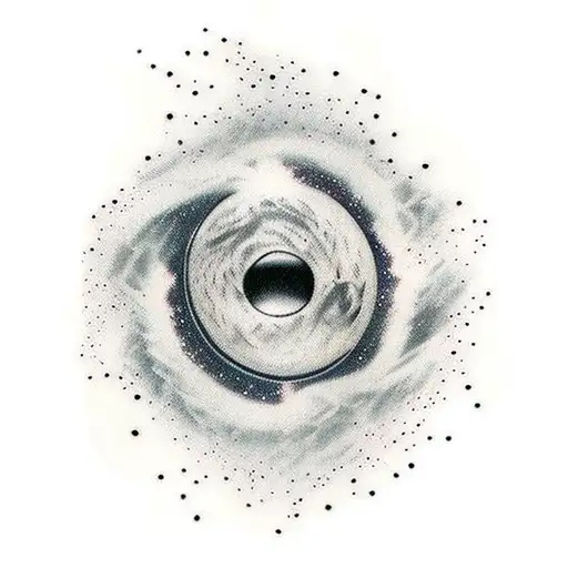 Black Hole In Center Of Galaxy