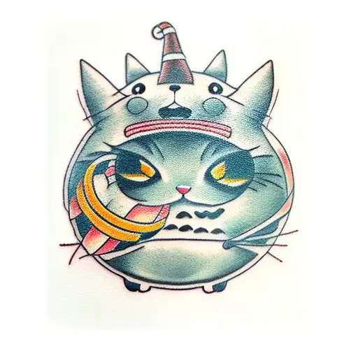 The Cat Bus From Totoro