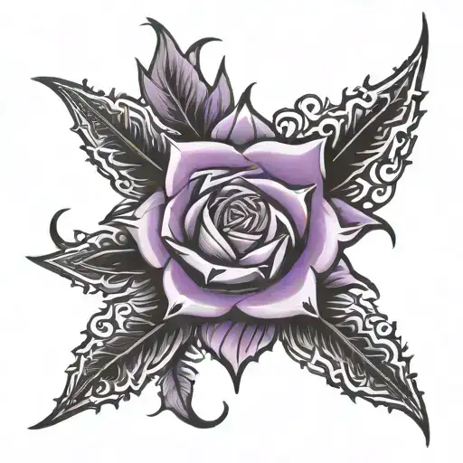 Purple Thorn Bracelet