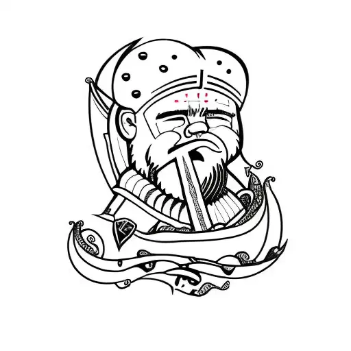 Viking Warrior With Pancreas Cancer