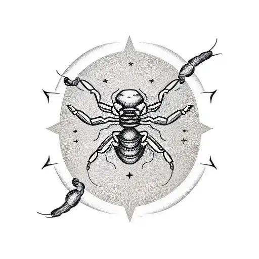 Scorpion Pulled Up By The Sun