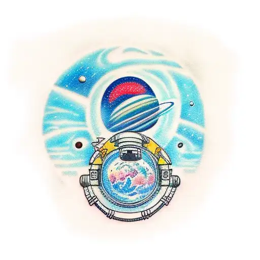 Outer Space Into The Ocean