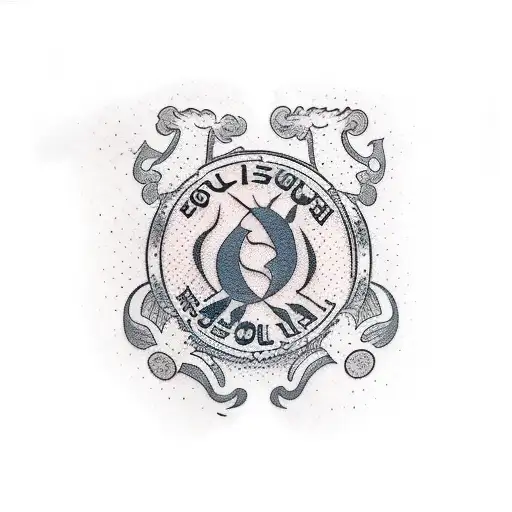 Japanese Tattoo With Big Japanese Lettering That Says Soul