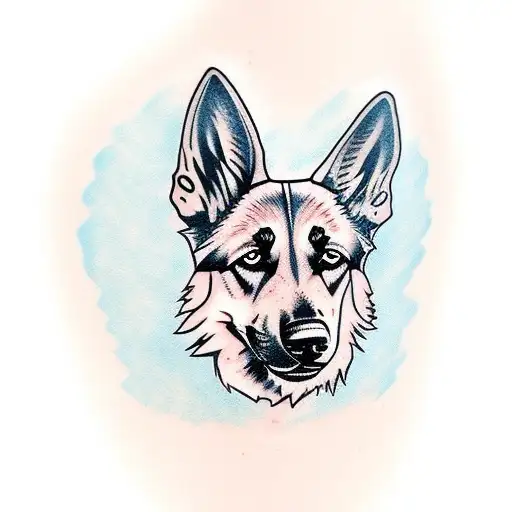 German Shepard Flash