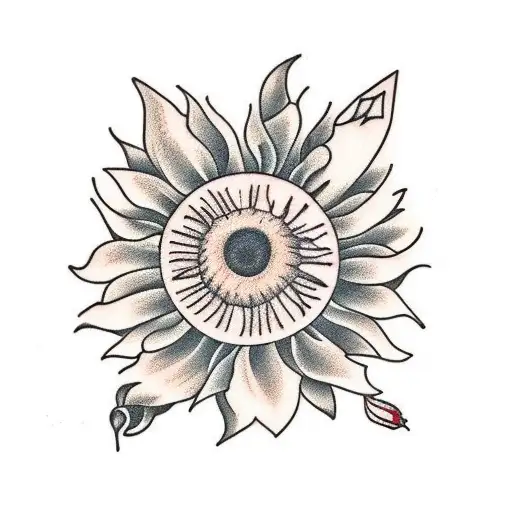 Paintbrush With Sunflower