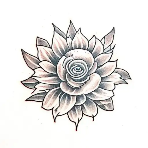 Paintbrush And Sunflower