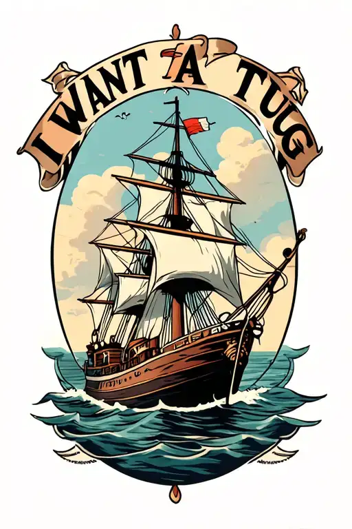 I Want A Tug Tugajseor By Moving A Sea Ship