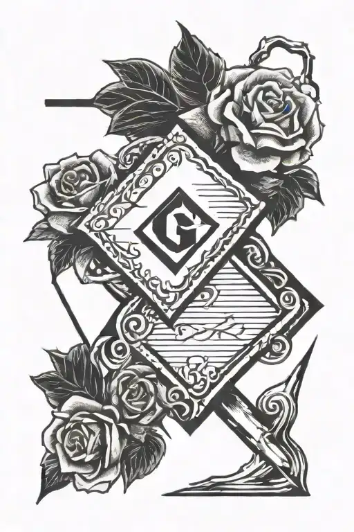 Home Plate Black And White