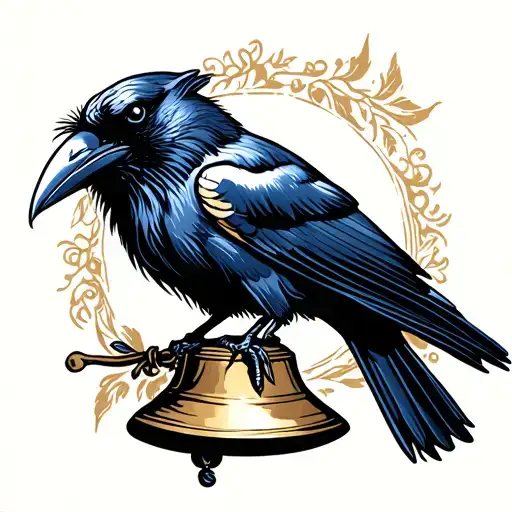 Raven On Bell