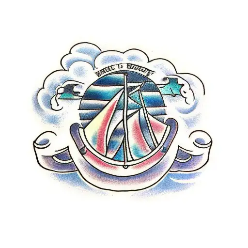 Bible Verse Inside Book With Clouds Around