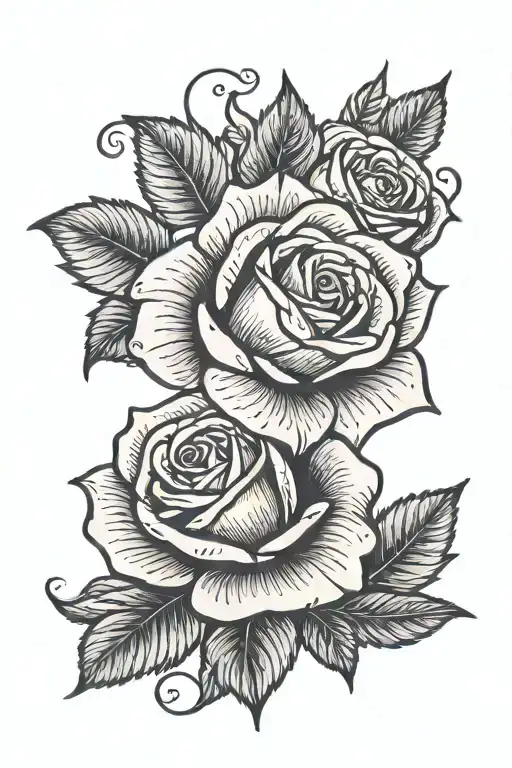 Rose Wrapped Around Wrist