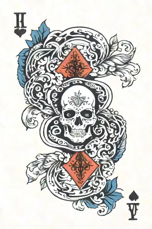 Italian Playing Cards Spread