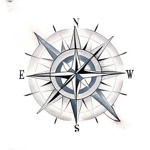 Compass With Flight Arm