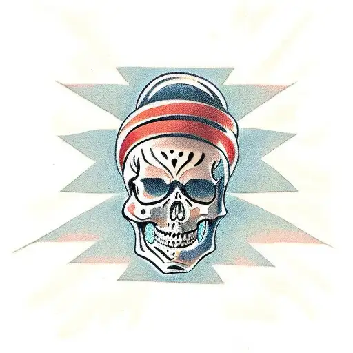 Skeleton With Two Pistols