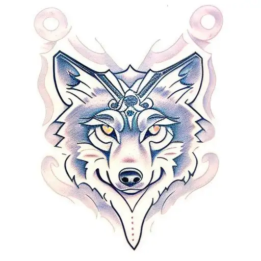 Wolf Profile Face Pulling Chain