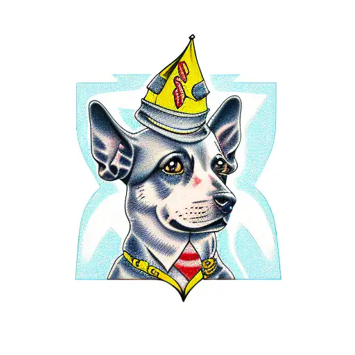 Flash Style Dog Mountains