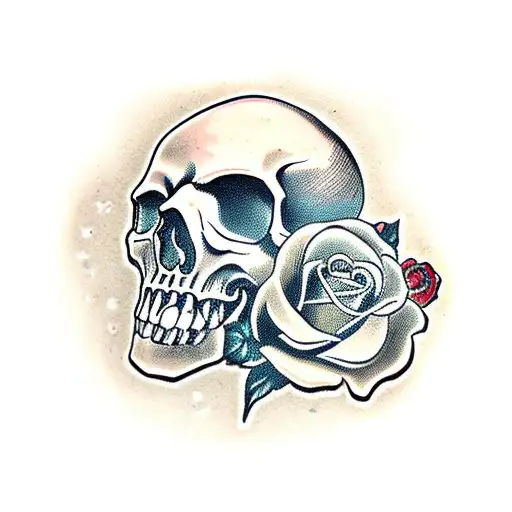 Skull And Roses