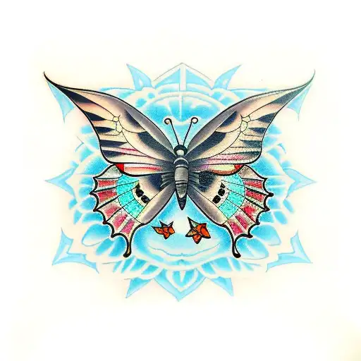 Butterflies On A Moon