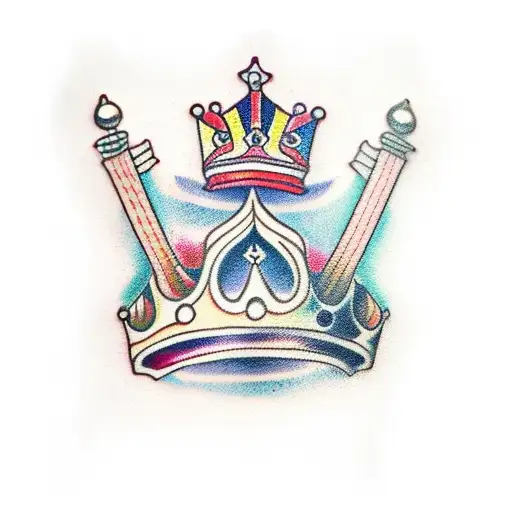 Three Swords In Crown