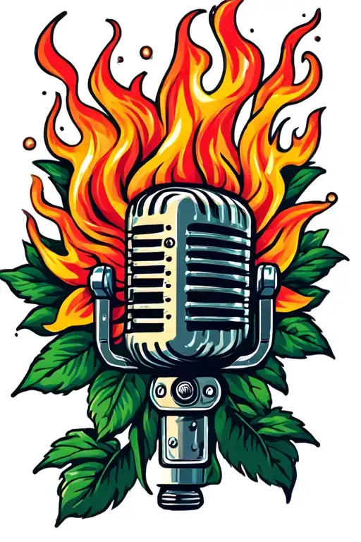 Microphone Lilly Fire Letters Yrl