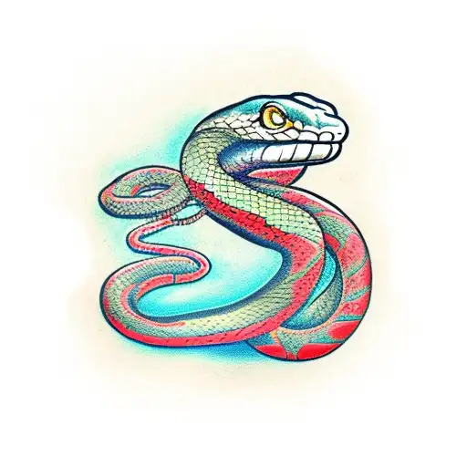 Snake With A Scropion