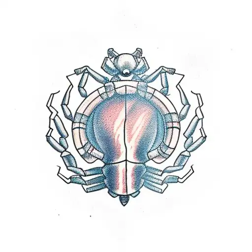 Scorpion That Feels Like Is Burned To Your Skin