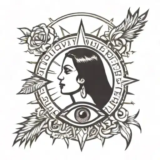 Clairvoyance Of The Strict Eye Sees Everything Power And Strength