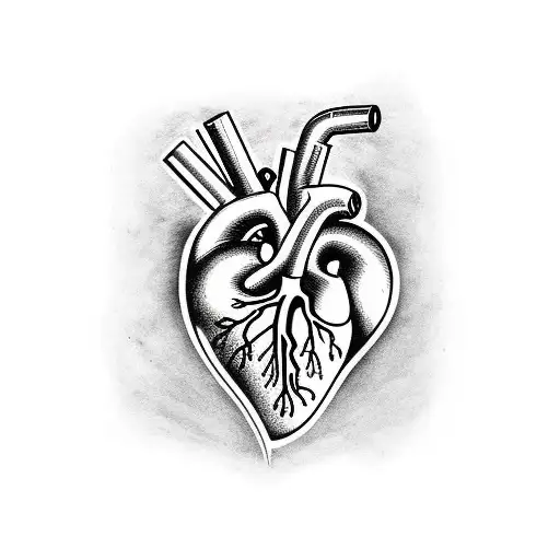 Anatomical Heart With Adhd