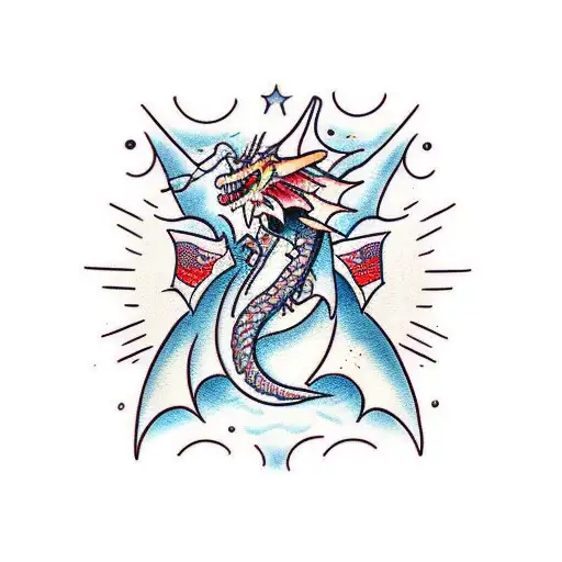 Full Moon And Dragons