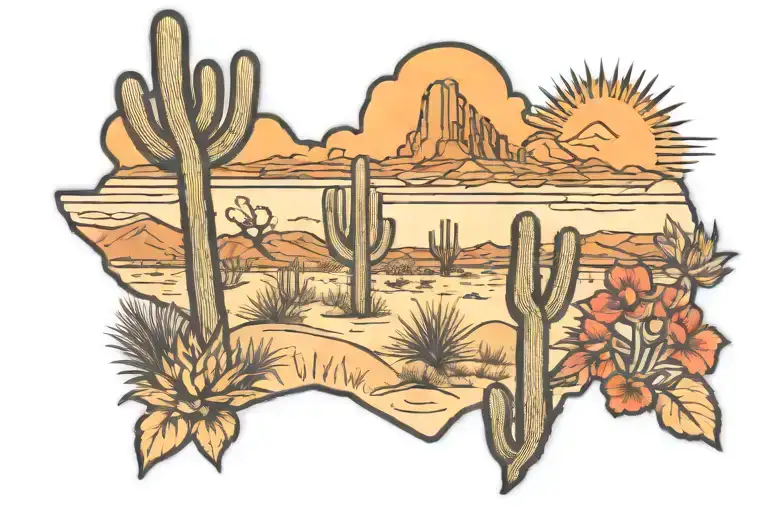Arizona Desert Landscape