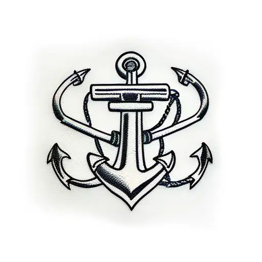 Anchor With Infity Simbol