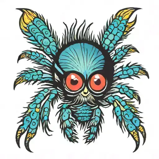 Peacock Jumping Spider