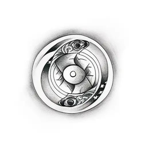 Ying Yang Black And White