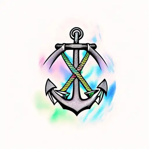 Anchor Infinity Cancer Ribbon