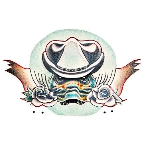 Dinosaur With Cowboy Hat