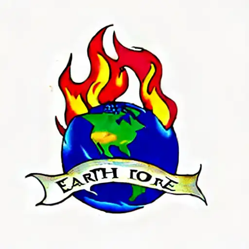 The Earth On Fire