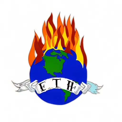 The Earth On Fire