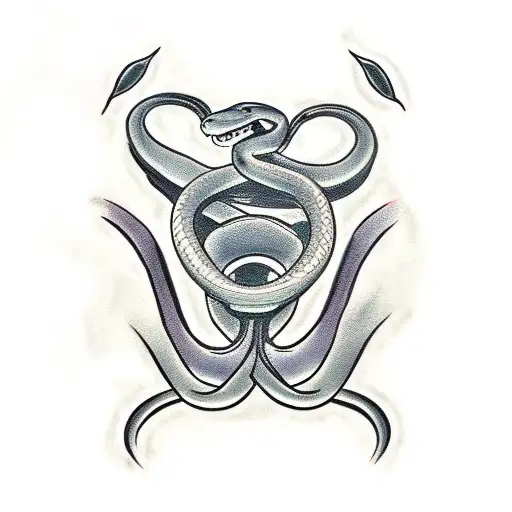 Snake Squeezing Tomato